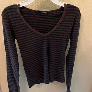 Brandy Melville Leah Stripe Top